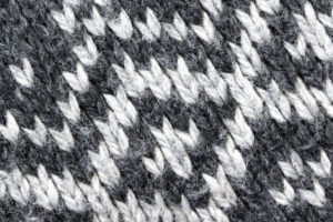 JACQUARD GREY BANNER