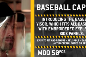 BASEBALL CAP VISOR